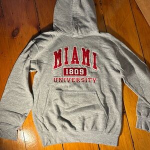 Miami OH Gray hoodie